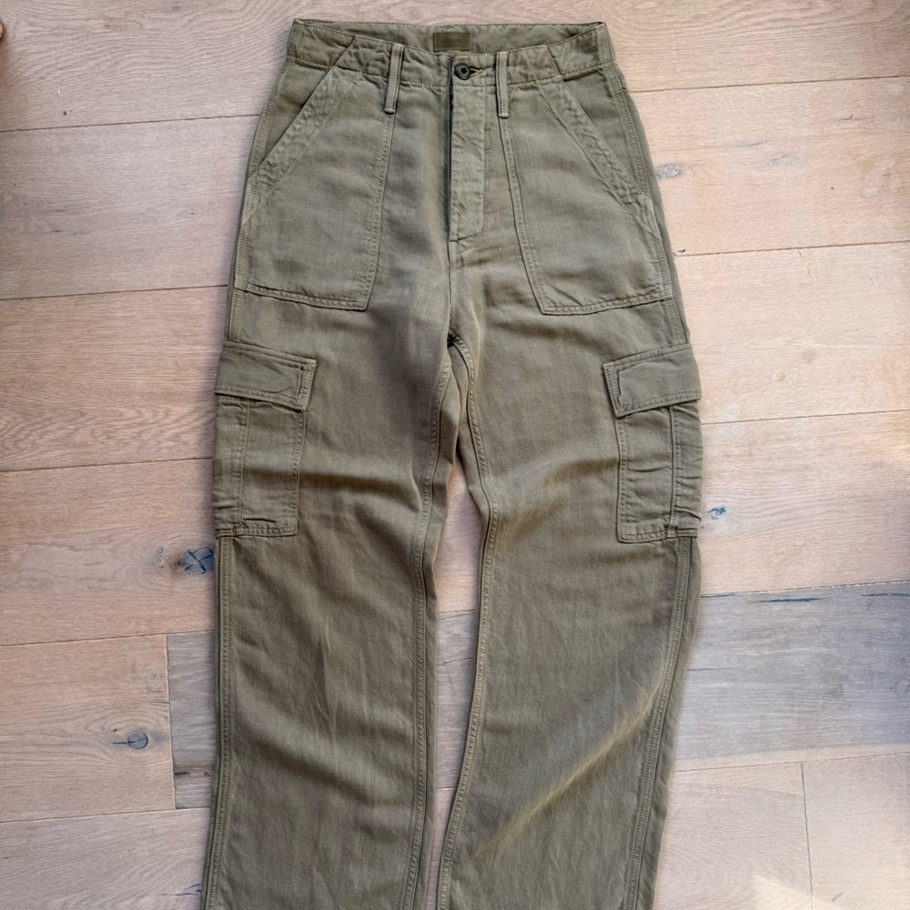 MOTHER Olive Cargo Pants